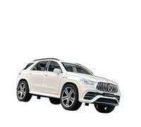 1:32 Per Benz GLE 63S SUV Lega Modello Auto Diecast Metallo GiocattoloOffroadVehiclelSoundLightCollection Ornamento Decorativo Giocattoli Metal Vehicles non RC(White)