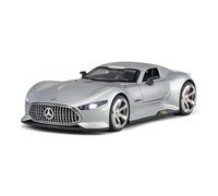 1:32 Per Benzs Vision GT Sportiva Lega Diecast Metallo Modello Corsa Alta Simulazione Suono Luce Giocattolo Bambini Regalo Giocattoli Metal Vehicles non RC(Gray)