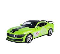 1 32 Per Ford Mustang Shelby GT500 Modello Auto Giocattolo In Lega Con Suono Luce Modello Auto In Metallo Giocattolo Collezione Regalo Giocattoli Metal Vehicles non RC(verde)