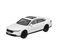 1:32 Per HONDA Accord Diecast Alloy Car Model Sound And Light High Simulation Collection Per Ragazzi Giocattoli Metal Vehicles non RC(White)