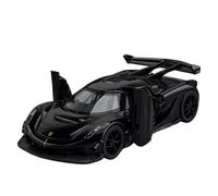 1 32 Per Koenigsegg Jesko Supercar Modello di auto in lega Tirare indietro il modello di auto con suono e luce(A)