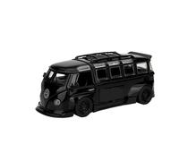 1 32 Per Vw T1 SAMBA Bus Pressofuso Lega Modello Auto Per Adulti Visualizzazione Collezione Di Modelli Display Ornamenti Auto In Miniatura(Nero)