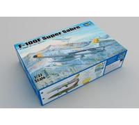 Trumpeter 02246 - 1:3 2 F-100F Eccellente Sabre - Nuovo