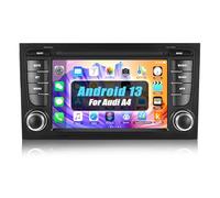 [1+32G]SIXWIN Android 13 Autoradio per Audi A4 B6 S4 RS4,7 Pollici HD TouchScreen Schermo Navigatore con Mirror Link WiFi RDS FM USB Bluetooth Comandi al Volante