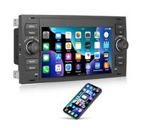 [1+32G]SIXWIN Android 13 Autoradio per Ford C-Max/Galaxy/Connect/Kuga/Fiesta/S-Max,7 Pollici HD TouchScreen Schermo Navigatore con Mirror Link WiFi RDS FM USB Bluetooth Comandi al Volante