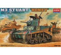 1:35 Academy British M3 Stuart "Honey" Kit ACD13270 Modellino