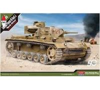1:35 ACADEMY German Panzer Iii Ausf.J North Africa Kit AC13531