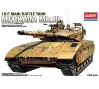 1:35 Academy I.D.F. Merkava Mk-Iii (Old No.1347) Kit AC13267 Modellino