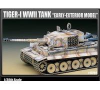 1:35 Academy TIGER I EARLY w/Interior Kit ACD13264 Modellino