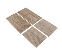 1/35 Accessori Di Scena Del Modello Di Edificio Del Ponte Di Legno Del Carro