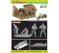 1:35 DRAGON 2Nd Sas Regiment W/Welbike And Drop Tube Container Kit DR6586