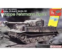 Modello Carro Pz.Kpfw.Vi Ausf.E Sd.Kfz.181 Gruppo "Fehrmann" Tiger I |Dragon|648