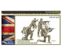 1:35 Fanteria britannica In Combattimento Circa 2010~2012 Set 1 di Gecko Models