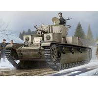Soviet T-28 Medium Tank Riveted 1:35 Plastic Model Kit HOBBY BOSS