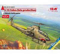 ICM 53031 1/35 AH-1G Cobra (late production), US Attack Helicopter (100% new mol