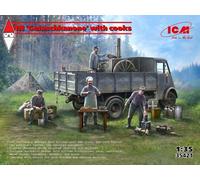 ICM 35421 - 1:35 AHN 'Gulaschkanone' Con Cuochi - Nuovo