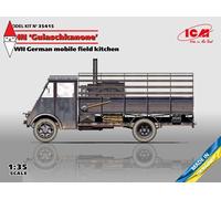 ICM Kit in plastica Ahn Gulaschkanone - Cucina da campo tedesca WWII 1:35 (ICM35415)