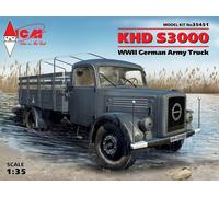 ICM 35451 1/35 KHD S3000, WWII German Army Truck (100% new molds)