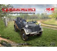 ICM 1/35 LE.GL.EINHEITZ-PKW KFZ.2 WWII GERMAN LIGHT RADIO COMMUNICATION CAR