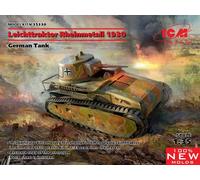 Leichttraktor Rheinmetall 1930, German Tank 1:35 Plastic Model Kit 35330 ICM