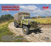1:35 ICM KIT Studebaker Us6-U3 In German Service Kit ICM35493