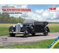 1:35 ICM KIT Typ 320 W142Cabriolet Wwii German Staff Car Kit ICM35540