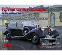 1:35 ICM KIT Typ 770K W150Tourenwagen Wwii German Leaders Car Kit ICM35533