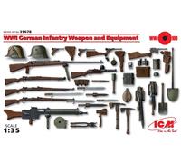 1:35 ICM KIT Wwi German Infantry Weapon And Equipment ICM35678