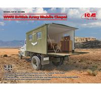 WWII British Army Mobile Chapel 1:35 Plastic Model Kit ICM