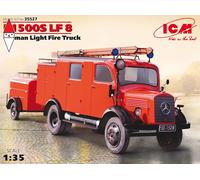 L1500s Lf 8, German Light Fire Truck 1:35 Plastic Model Kit 35527 ICM