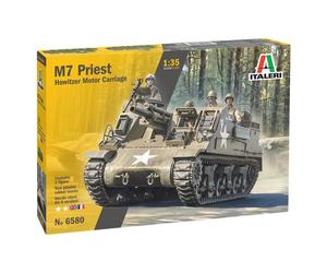 1:35 Italeri 1M7 Priest Gun Motor Carriage KIT IT6580 Modellino