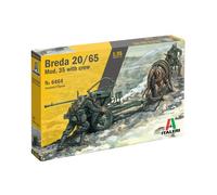 1:35 Italeri Breda 20/65 With Crew Kit IT6464 Modellino