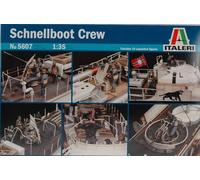 1:35 Italeri EQUIPAGGIO SCHNELLBOOT KIT IT5607 Modellino