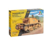 1:35 ITALERI Fiat Ansaldo Semovente L40 47/32 Tank Military 1941 Kit IT6477