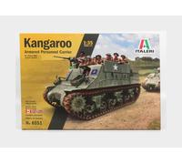 Italeri 6551 Kangaroo Armored Personnel Carrier Scala 1:35, modellismo, Model Kit, seconda Guerra Mondiale, Carri Armati, mezzi Militari, plastica, Modello da Montare e pitturare