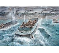 Italeri IT6524 LCVP W/US INFANTRY KIT 1:35 Modellino