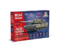 Italeri 35108 M1A1 Abrams War Thunder Edition, scala 1:35, Plastic Model Kit/Modello in plastica da montare
