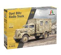 1:35 Italeri Opel Blitz Ehinheitskoffer Radio Truck Kit IT6575 Modellino