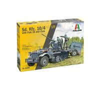 Italeri Sd.Kfz.10/4 with Flak 30 and crew 1:35 6395 modellismo