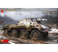 Miniart 1:35 - Sd.Kfz.234/3 Schwerer Pspahwagen Stummel Tardi