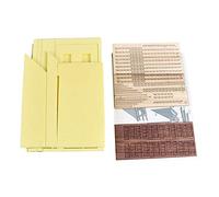 1/35 Kit Modello di Edificio Rovine Casa Artigianato Scenario per Micro Paesaggio
