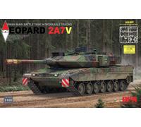 1/35 Kit Rye Field Model German Leopard 2 A7V Main Battle Tank 5109