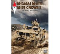 1/35 Kit Rye Field Model M1240A1 M-atv M153 Crows Ii With Full Interiors 5052