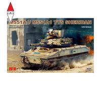 Rye Field Model RM-5020 - 1:35 M551A1/ M551A1 TTS Sheridan - Nuovo