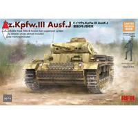 1/35 Kit Rye Field Model Pz.Kpfw.III Ausf.J W/Workable Track Links
