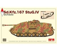 Ryefield Model Kit modello RM-5060 1/35 Sd.Kfz. 167 Stug IV Produzione Iniziale Nuovo