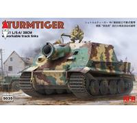 1/35 Kit Rye Field Model Sturmtiger RM61 L/5.4/38cm W/Workable Track Links 5035