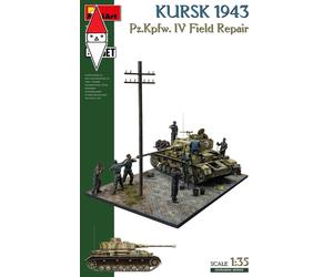 1/35 Mini Art Kursk 1943. Pz.Kpfw. Iv Field Repair. Big Set MA36062