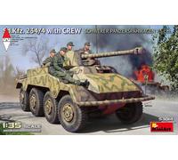 Miniart 53014 - 1:35 Dt. Sd.Kfz. 234/4 Con Uomo.(4) 7,5cm - Nuovo
