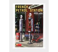 1:35 Miniart Accessories French Petrol Station Kit MA35616 Modellino